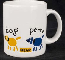 Waechtersbach Dog Chien Perro Hund Coffee Mug Spain